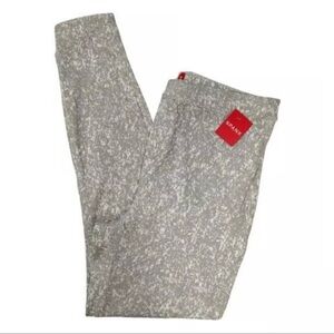 NWT Spanx Speckled Gray High Waisted Jeanish Leggings. Size Medium